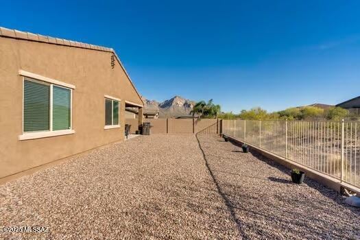 11815 N Silverscape Dr, Oro Valley, AZ 85737 - fenced backyard with a mountain view