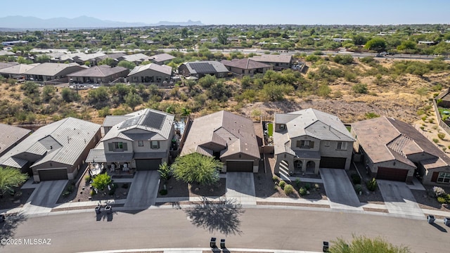 11815 N Silverscape Dr, Oro Valley, AZ 85737 - aerial perspective of suburban area featuring a mountain backdrop