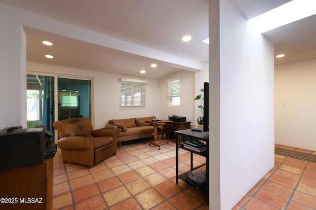 2931 N Mitch Dr, Tucson, AZ 85719 - living area with recessed lighting