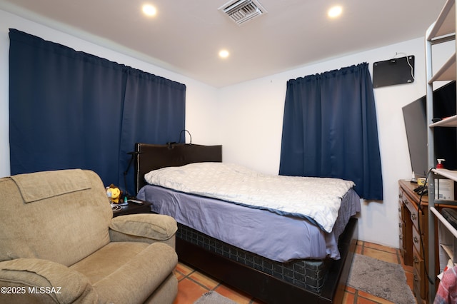 2931 N Mitch Dr, Tucson, AZ 85719 - bedroom featuring tile patterned floors and recessed lighting