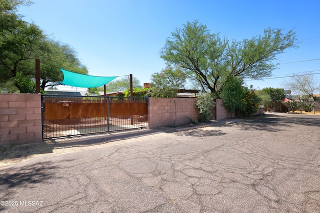 2931 N Mitch Dr, Tucson, AZ 85719 - view of gate
