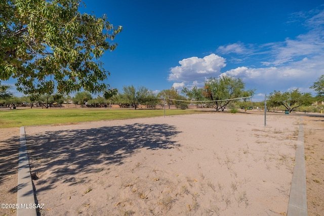 9701 N Camino Del Fierro, Tucson, AZ 85742 - view of community with volleyball court and a yard
