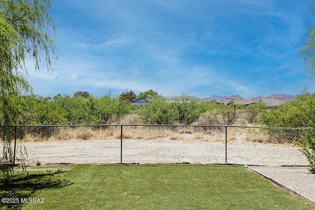 161 N Carlilse Way, Willcox, AZ 85643 - view of yard with a mountain view