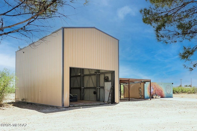 161 N Carlilse Way, Willcox, AZ 85643 - view of pole building