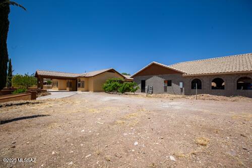 480 Camino Ramanote, Rio Rico, AZ 85648 - view of rear view of house