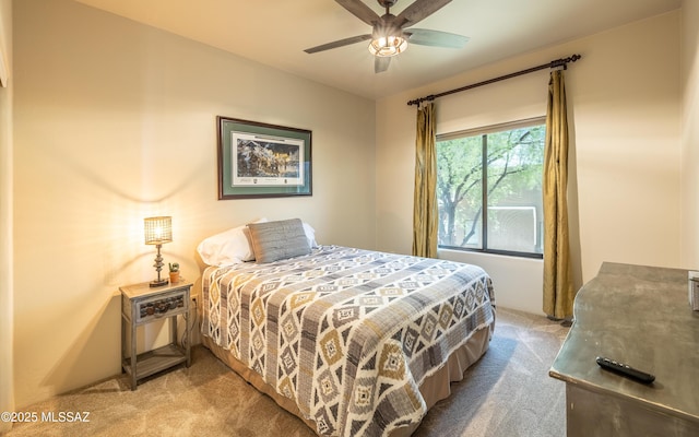 9387 S Via Famero, Vail, AZ 85641 - bedroom featuring carpet and a ceiling fan