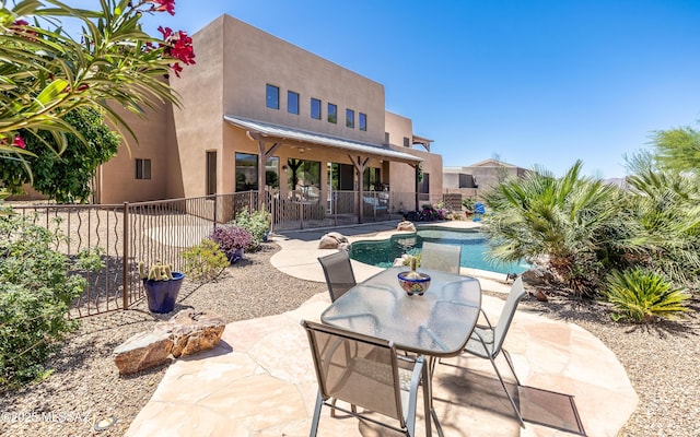 9387 S Via Famero, Vail, AZ 85641 - view of pool with a patio and outdoor dining space
