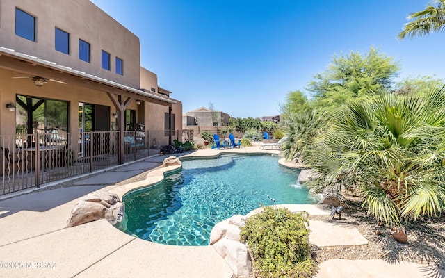 9387 S Via Famero, Vail, AZ 85641 - view of swimming pool featuring a patio