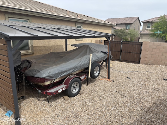 10822 E Franklin Falls Way, Vail, AZ 85641 - view of vehicle parking with a gate