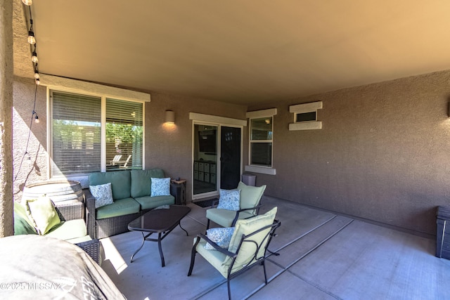 9978 N Niobrara Way, Tucson, AZ 85742 - view of patio / terrace featuring outdoor lounge area