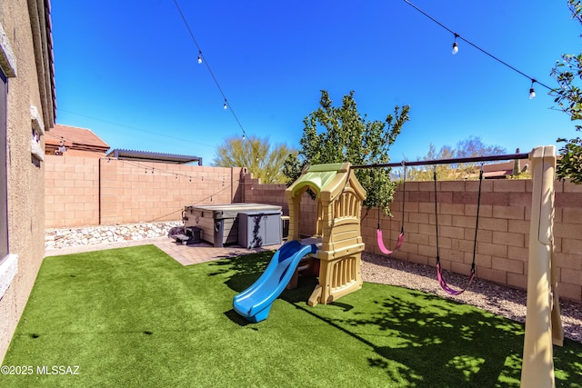 9978 N Niobrara Way, Tucson, AZ 85742 - view of yard featuring a playground