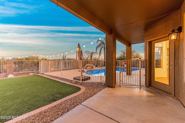 11262 N Chynna Rose Pl, Oro Valley, AZ 85737 - view of patio / terrace