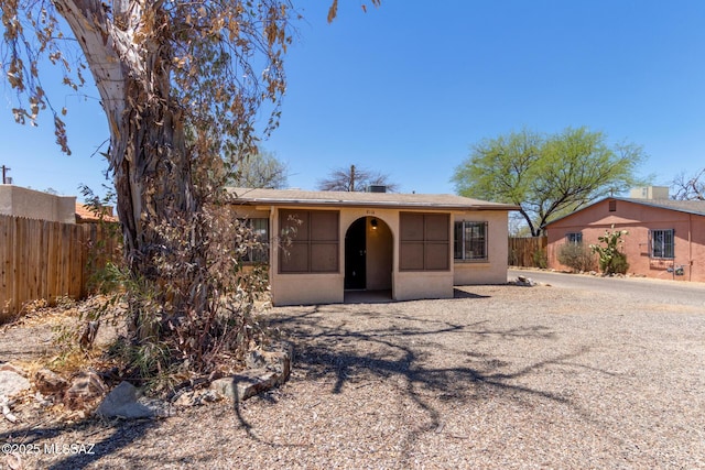 2113 N Belvedere Ave, Tucson, AZ 85712 - view of front of house with stucco siding