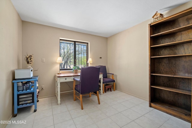 7302 E Rocky Creek Pl, Tucson, AZ 85750 - office space featuring baseboards and light tile patterned floors