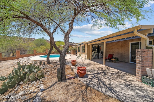 7302 E Rocky Creek Pl, Tucson, AZ 85750 - view of pool featuring a patio area