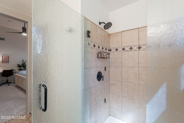 2136 E Desert Fox Dr, Green Valley, AZ 85614 - bathroom with a stall shower and ensuite bath