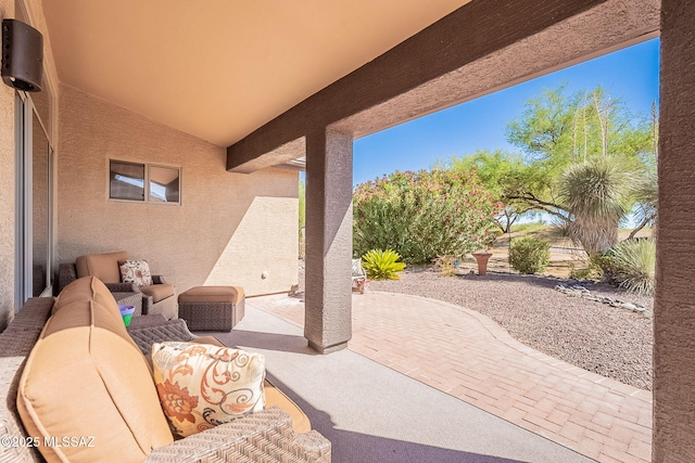 2136 E Desert Fox Dr, Green Valley, AZ 85614 - view of patio / terrace