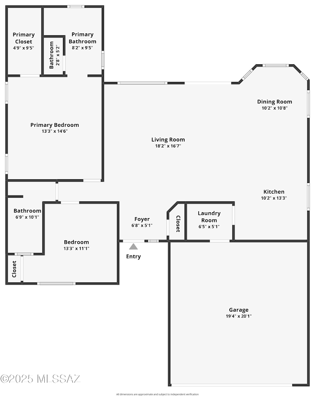 2136 E Desert Fox Dr, Green Valley, AZ 85614 - room layout