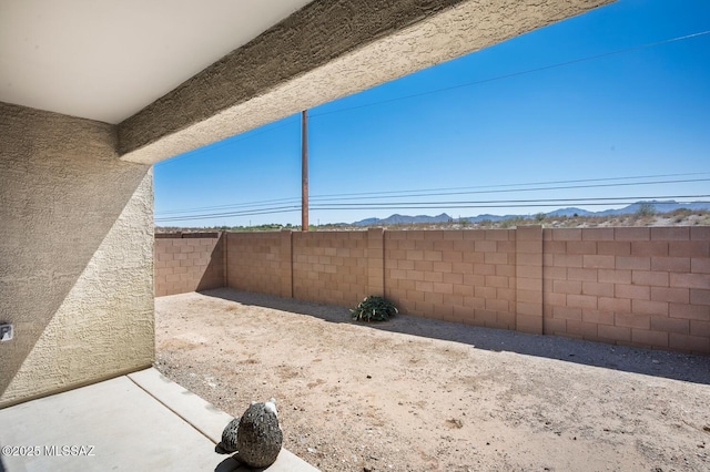 3579 N Kellen Canyon Ct, Tucson, AZ 85745 - fenced backyard featuring a mountain view