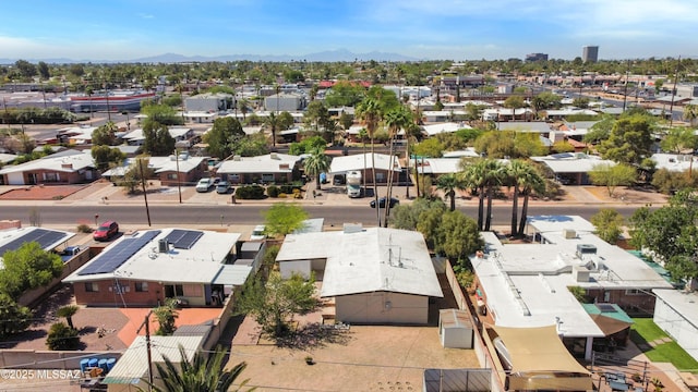 5541 E Mabel St, Tucson, AZ 85712 - aerial view of residential area with a mountain backdrop