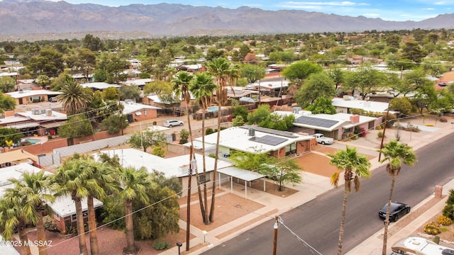 5541 E Mabel St, Tucson, AZ 85712 - aerial perspective of suburban area featuring mountains
