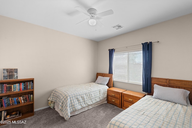 77 N Mail Station Ln, Sahuarita, AZ 85629 - bedroom featuring carpet flooring and a ceiling fan