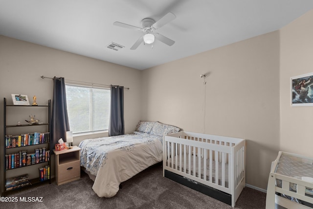 77 N Mail Station Ln, Sahuarita, AZ 85629 - carpeted bedroom with a ceiling fan