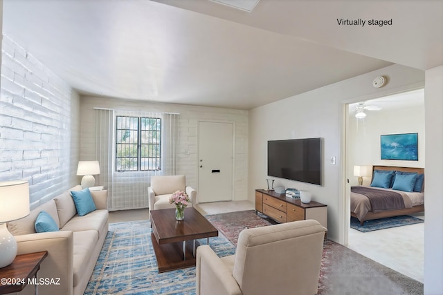 341 W Camino Penasco Apt B, Green Valley, AZ 85614 - view of living room