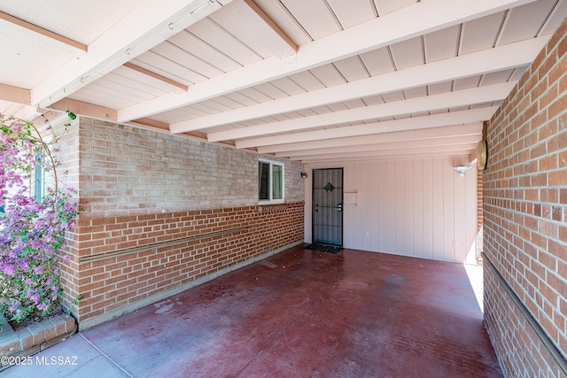 3225 E Elida St, Tucson, AZ 85716 - view of patio with an attached carport