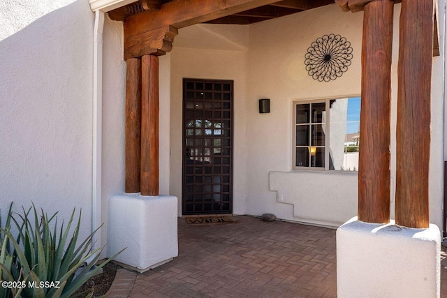 489 W Wedge Way, Green Valley, AZ 85614 - entrance to property with stucco siding