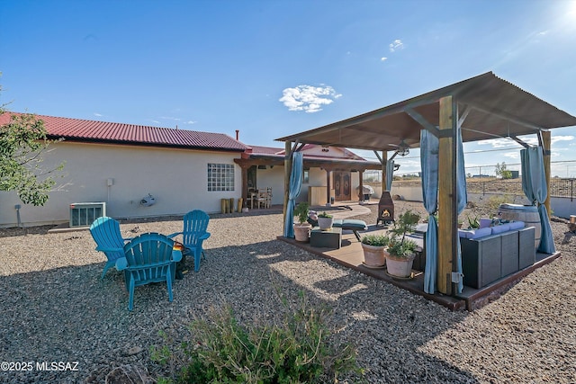 4 Mustang Trl, Sonoita, AZ 85637 - view of patio featuring central AC unit