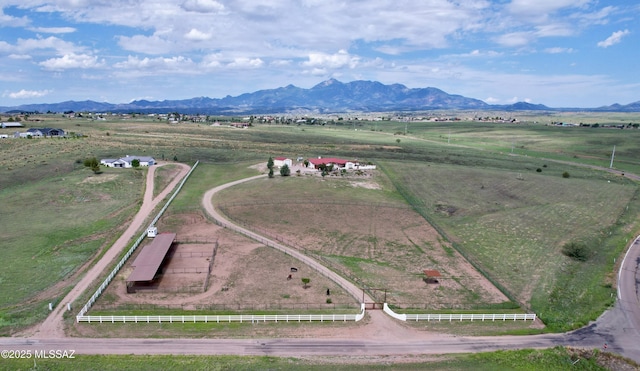 4 Mustang Trl, Sonoita, AZ 85637 - aerial view of sparsely populated area with mountains