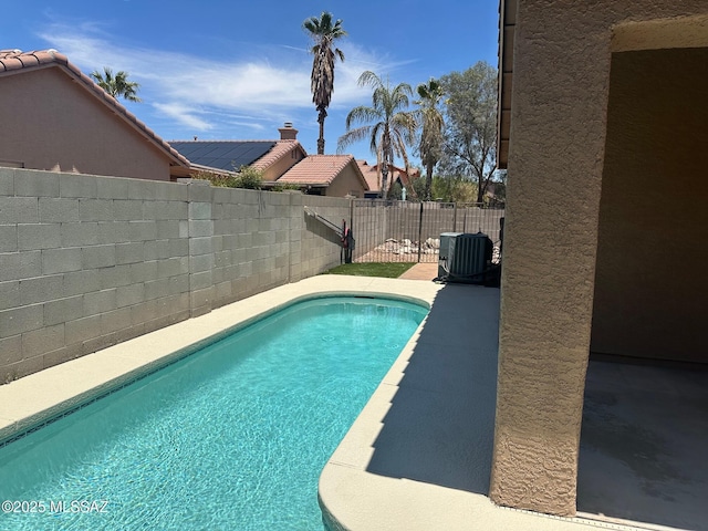 6960 W Harcuvar Dr, Tucson, AZ 85743 - view of pool with central air condition unit