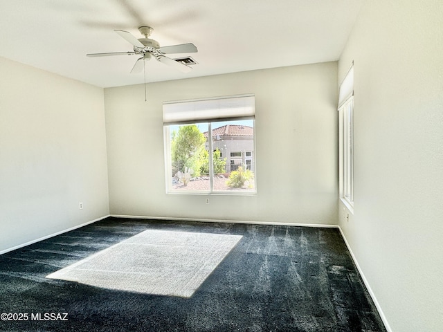 13942 N Cirrus Hill Dr, Oro Valley, AZ 85755 - carpeted spare room featuring ceiling fan and baseboards