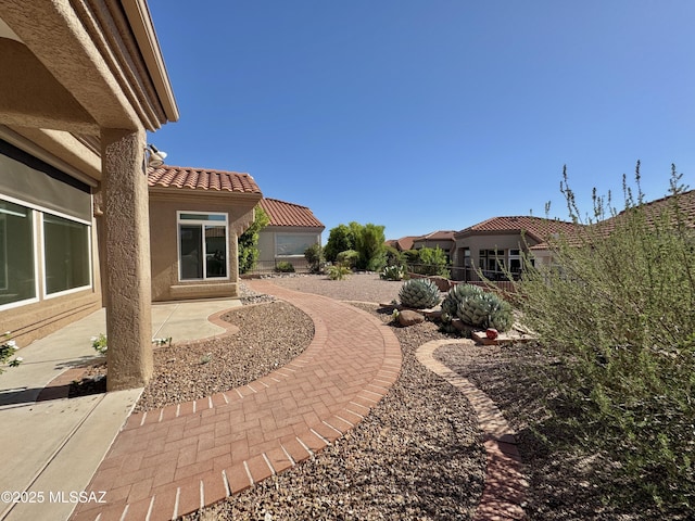 13942 N Cirrus Hill Dr, Oro Valley, AZ 85755 - view of yard with a patio area