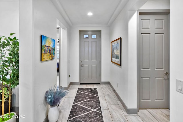 61672 E Talc St, Oracle, AZ 85623 - entrance foyer with baseboards and recessed lighting