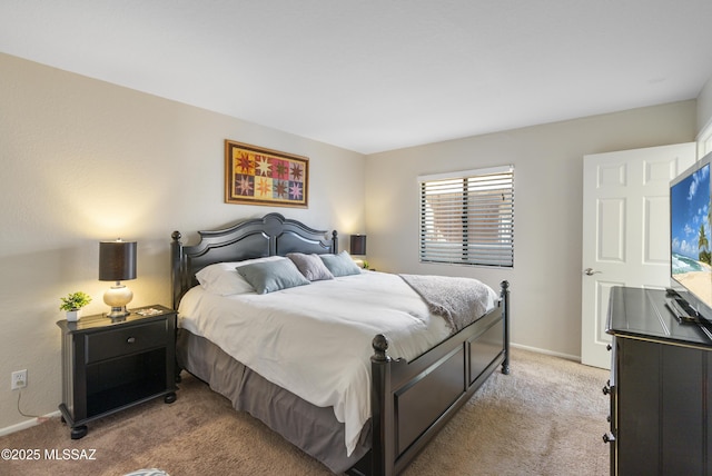 5051 N Sabino Canyon Rd Unit 2162, Tucson, AZ 85750 - bedroom featuring light colored carpet and baseboards