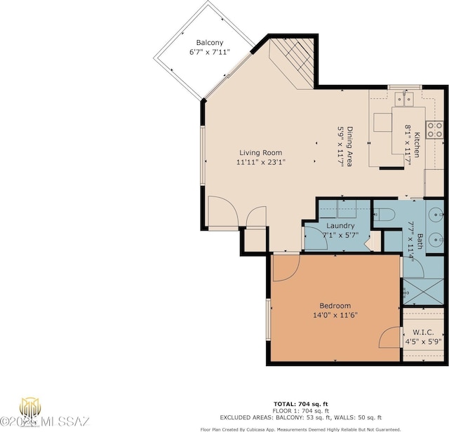 5051 N Sabino Canyon Rd Unit 2162, Tucson, AZ 85750 - room layout
