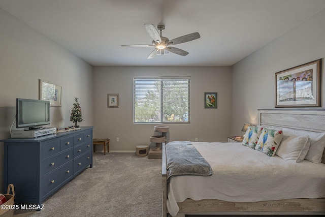 14171 E Adeline Dr, Vail, AZ 85641 - carpeted bedroom with baseboards and ceiling fan