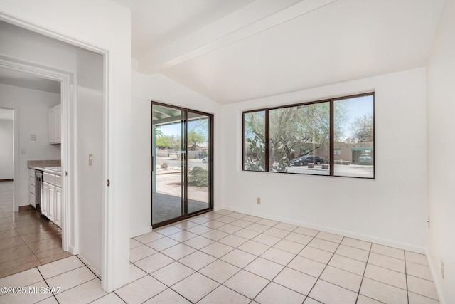 1111 E Lester St, Tucson, AZ 85719 - empty room with light tile patterned floors and baseboards