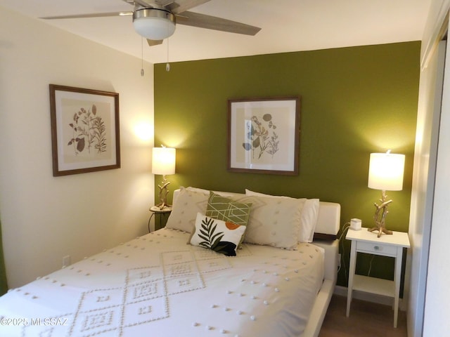 1771 S Desert Vista Dr, Tucson, AZ 85748 - bedroom with ceiling fan