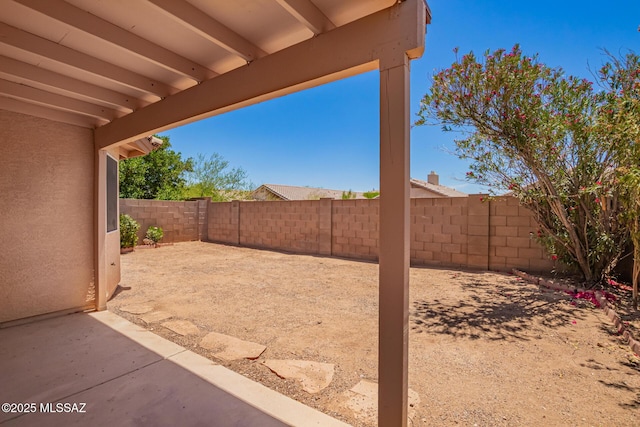 2649 W Catalina View Dr, Tucson, AZ 85742 - fenced backyard featuring a patio area