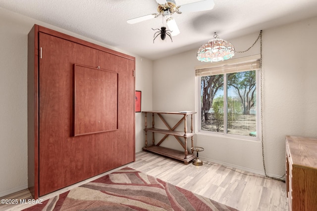 3740 W Placita Fantasia, Tucson, AZ 85745 - foyer entrance featuring light wood-style floors and a ceiling fan