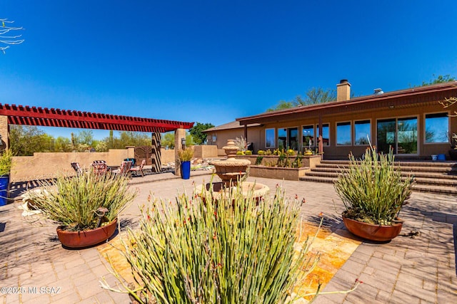 3740 W Placita Fantasia, Tucson, AZ 85745 - view of patio / terrace