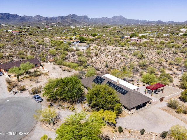 3740 W Placita Fantasia, Tucson, AZ 85745 - aerial view of a mountainous background and a desert landscape