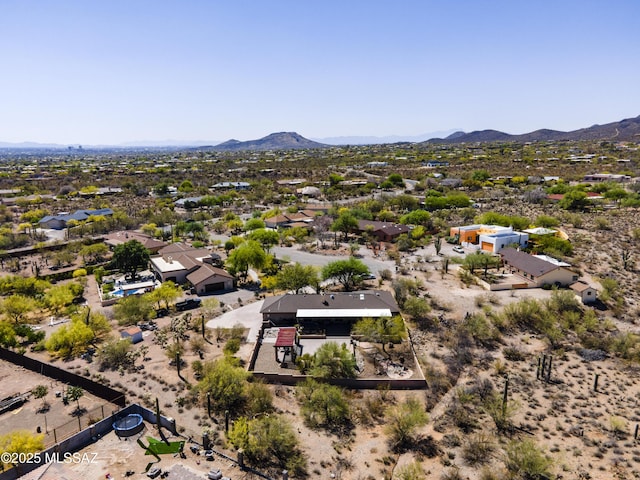 3740 W Placita Fantasia, Tucson, AZ 85745 - drone / aerial view of a mountainous background