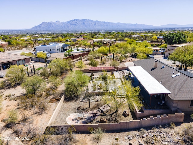 3740 W Placita Fantasia, Tucson, AZ 85745 - aerial view of residential area with mountains