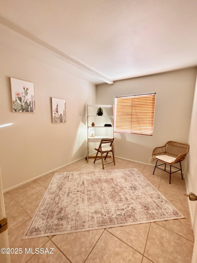 9756 E 32nd St, Tucson, AZ 85748 - living area with tile patterned floors