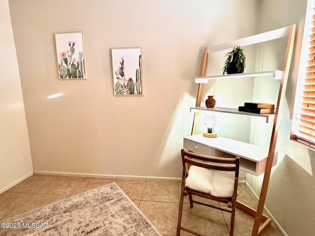 9756 E 32nd St, Tucson, AZ 85748 - office with tile patterned flooring and baseboards