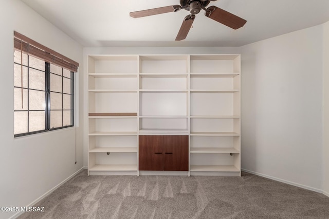 3252 W Flowering Cactus Ct, Tucson, AZ 85745 - empty room featuring a ceiling fan, carpet, and baseboards